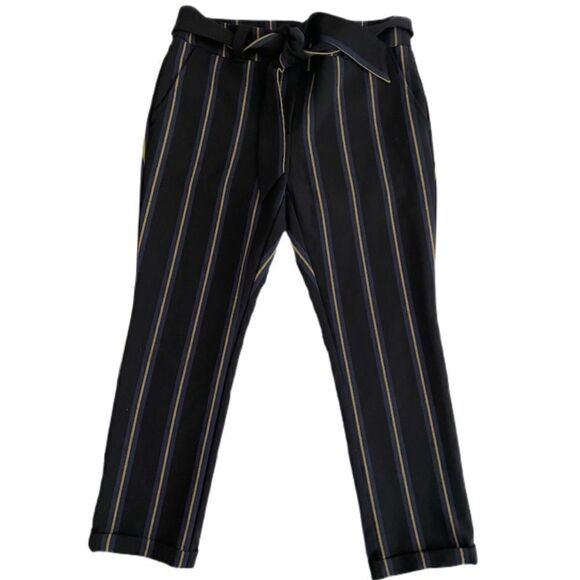 Loft Petites Striped Dress Pants - Picture 1 of 6